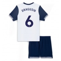 Maglie da calcio Tottenham Hotspur Radu Dragusin #6 Prima Maglia Bambino 2024-25 Manica Corta (+ Pantaloni corti)